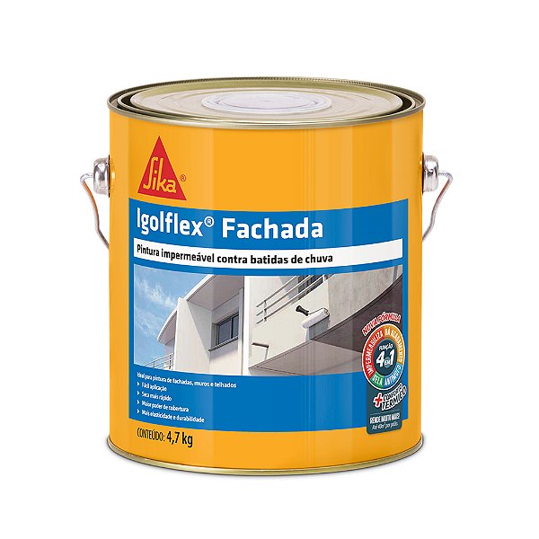 Igolflex Fachada Branco Lata 4,7Kg - Sika