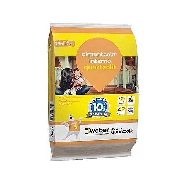 Argamassa AC-I CimentCola Uso Interno 5 kg- WEBER QUARTZOLIT