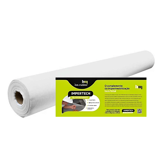 Impertech Tela Estruturante Rolo 1,05x50M - HM RUBBER