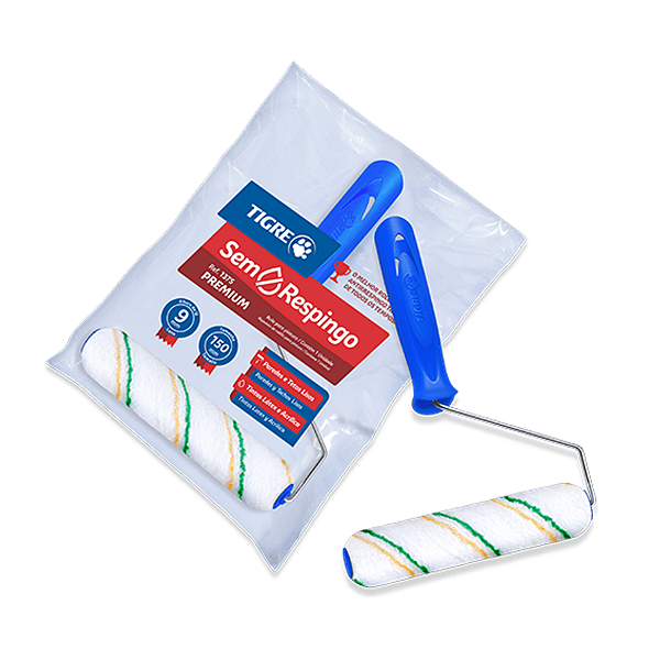 Rolo de Lã Sintética Antirrespingo 15cm - 1377-150 - TIGRE