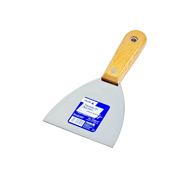 Espátula de Aço Inox 2153 4"- TIGRE