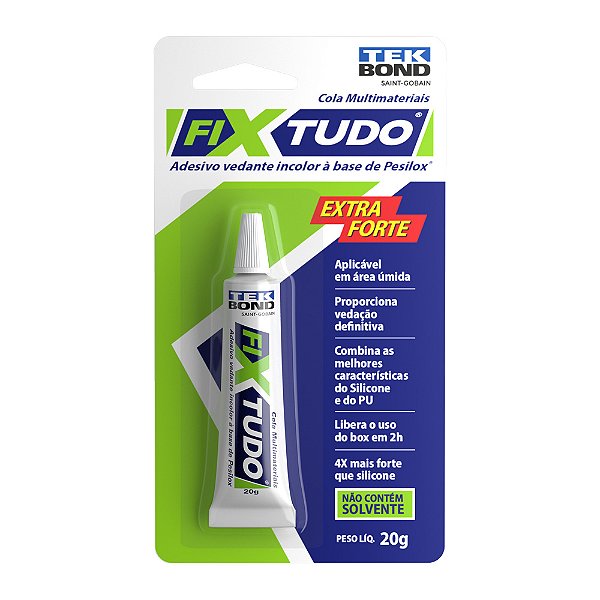 Adesivo Pesilox Fix Tudo 20g - TekBond