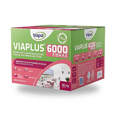 Viaplus Fibras 6000 (Caixa 18 Kg) - VIAPOL