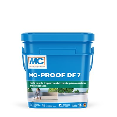 MC-BAUCHEMIE PROOF DF-7 BRANCO BALDE 18 KG