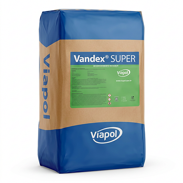 Argamassa Vandex Super 20kg Viapol – Impermeabilizante por Cristalização