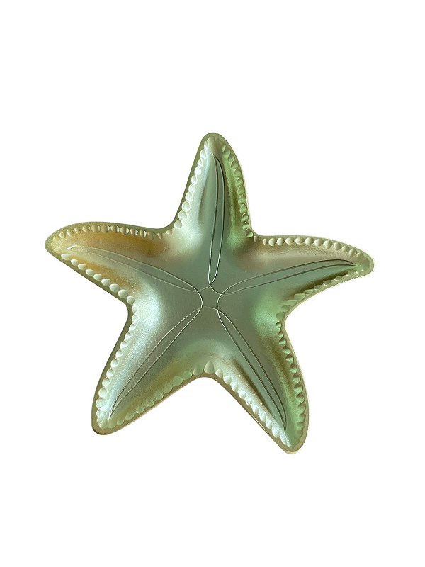 Centro de mesa estrela dourada 33X32