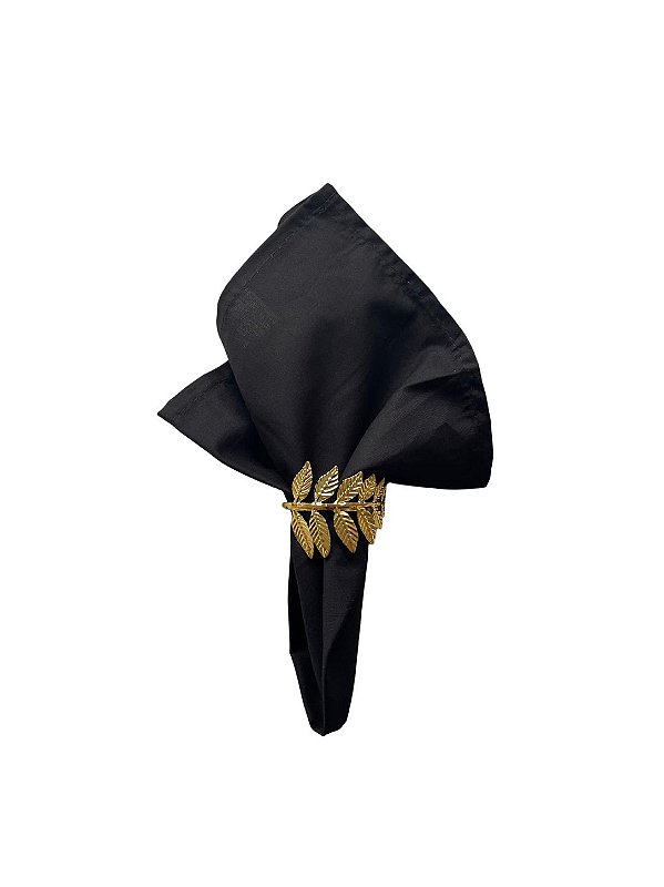 Guardanapo preto 40x40