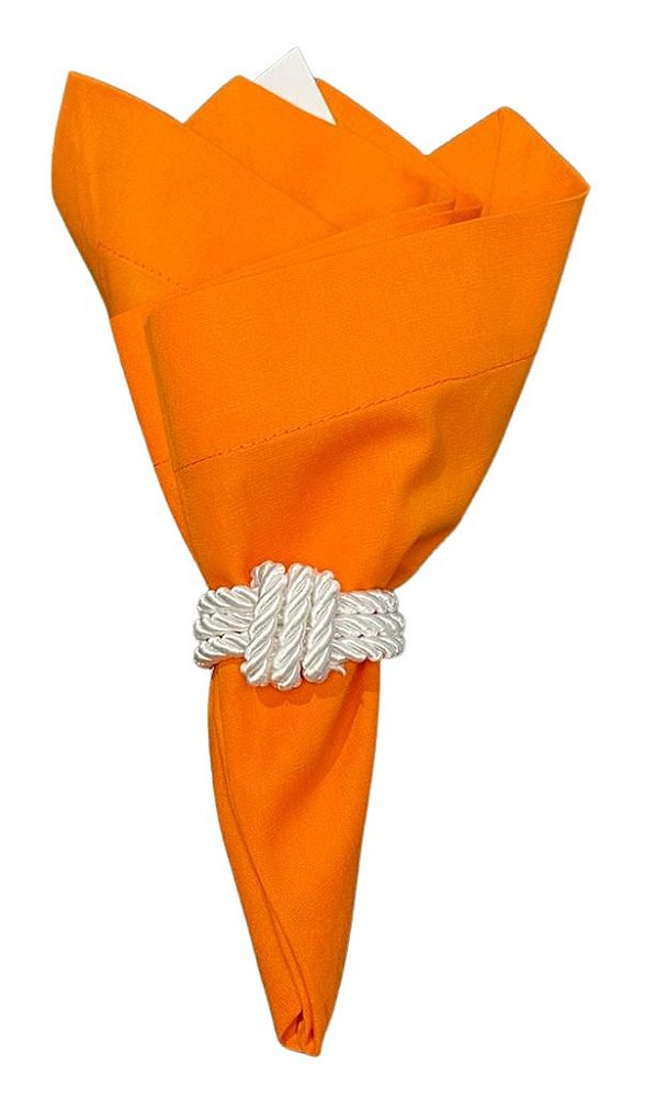 Guardanapo  laranja 40X40 tricoline