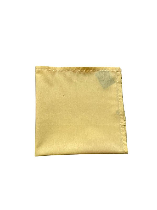 Guardanapo amarelo claro 40x40