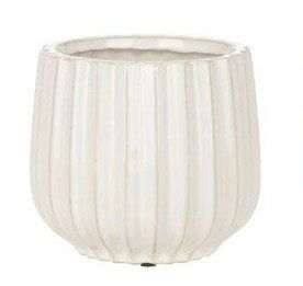 Vaso ceramica branco