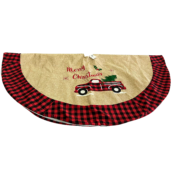 Saia para árvore de natal caminhonete 120cm