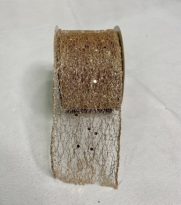 FITA NATAL ARAMADA TELA GLITTER