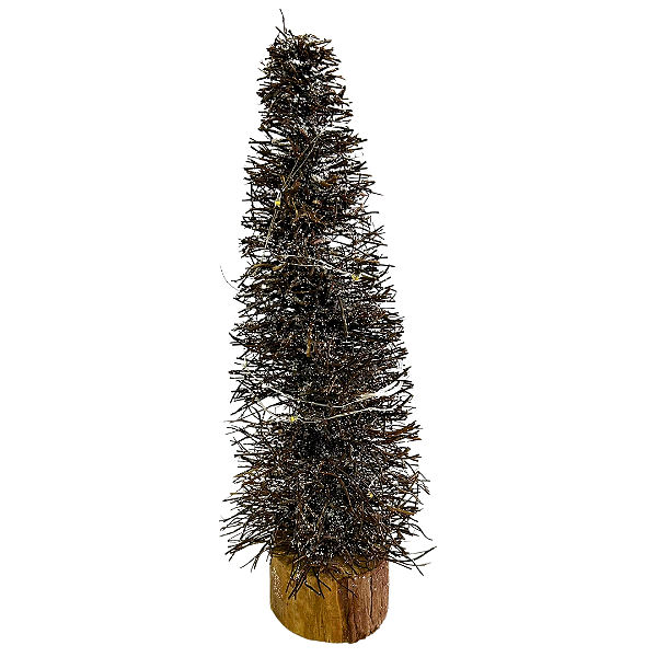 ARVORE NATAL DECORATIVA COM LED 40cm