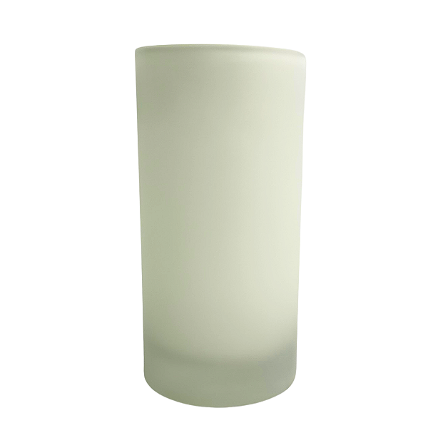 VASO VIDRO BRANCO 24,5cm