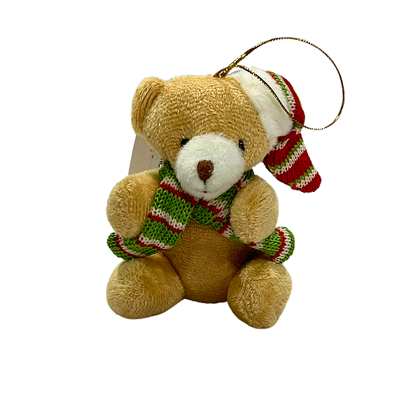 ENFEITE PENDURADO URSO 12CM