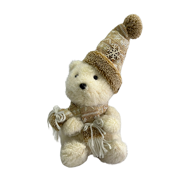 Urso natal sentado