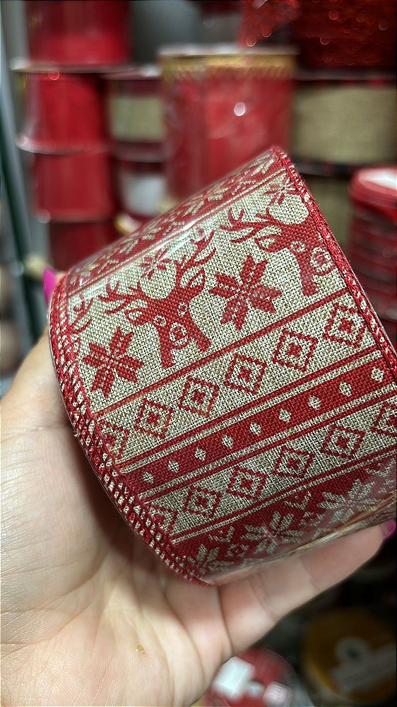 Fita natal decorativa