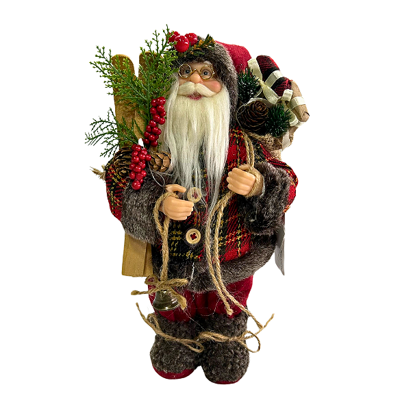 Papai Noel Em Pe 45cm