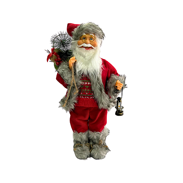 Papai Noel Em Pe 45cm