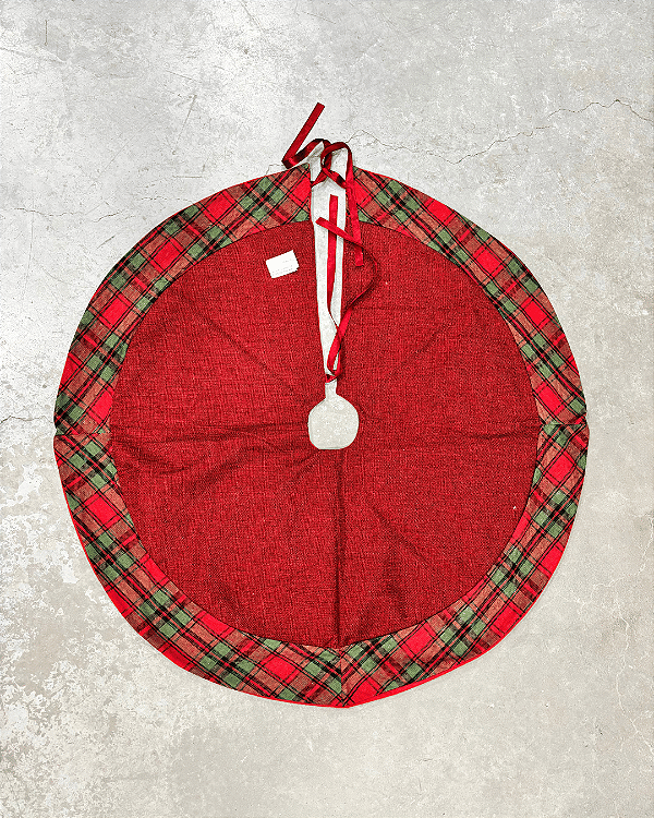 SAIA P/ ARVORE NATAL JUTA BORDO 85CM