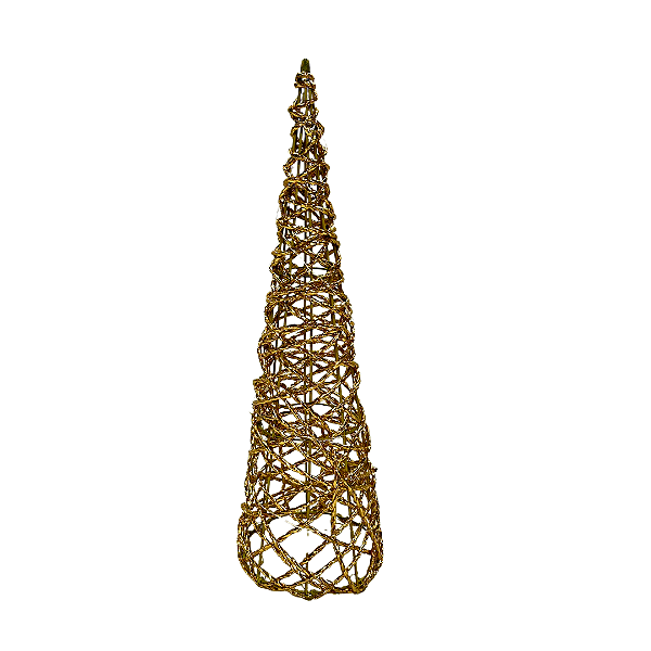 NATAL ARVORE  CONE DECORATIVA LED 40CM