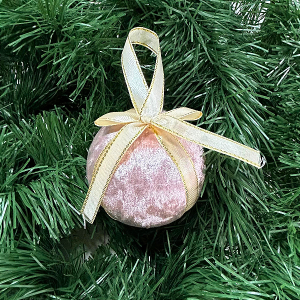 Bola Natal Decorada 8cm