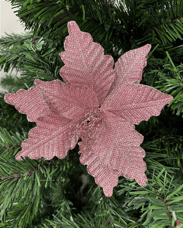 Poinsetia Decorativa - 21cm