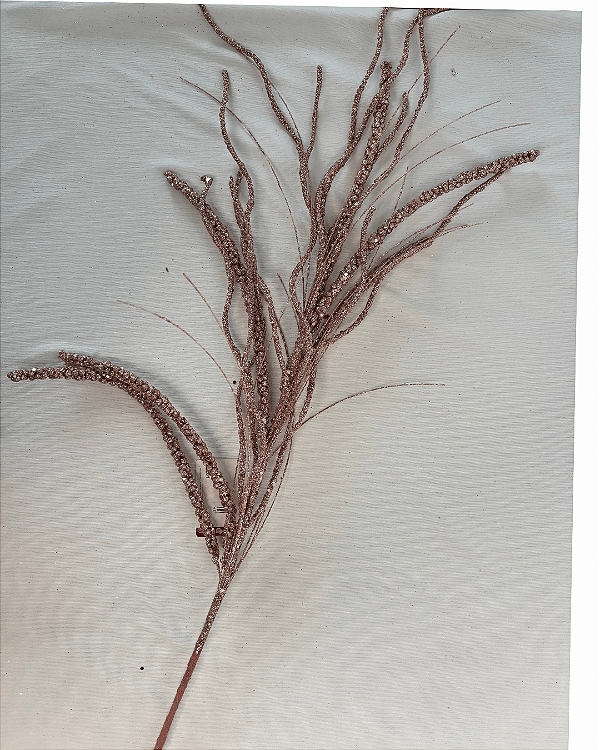 GALHO NATAL ROSA 89cm