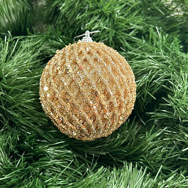 BOLA NATAL PAETE CHA 10CM