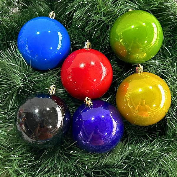 BOLA NATAL LISA PEROLADA AVENGERS CLARA 8CM