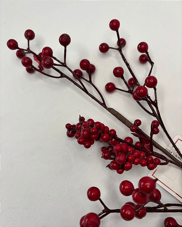 GALHO MEDIO C/FRUTAS VERMELHO 54cm