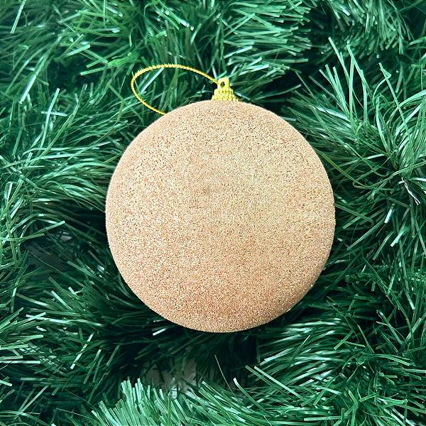 Bola Natal Decorada 10cm