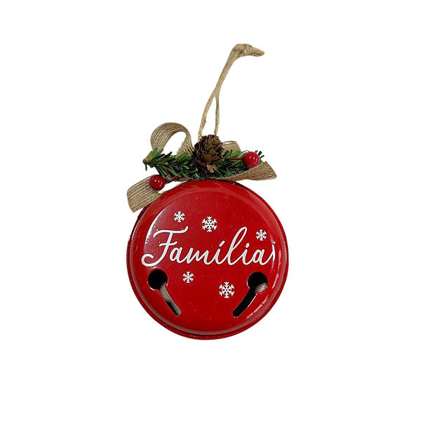 ENFEITE NATAL GUIZO PENDURAR 10cm