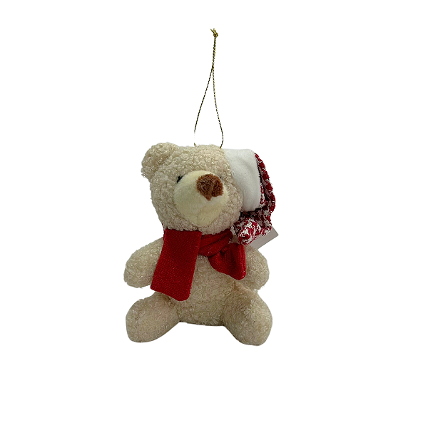 MIN BOX URSO C/CACHECOL VERMELHO C/1 UN