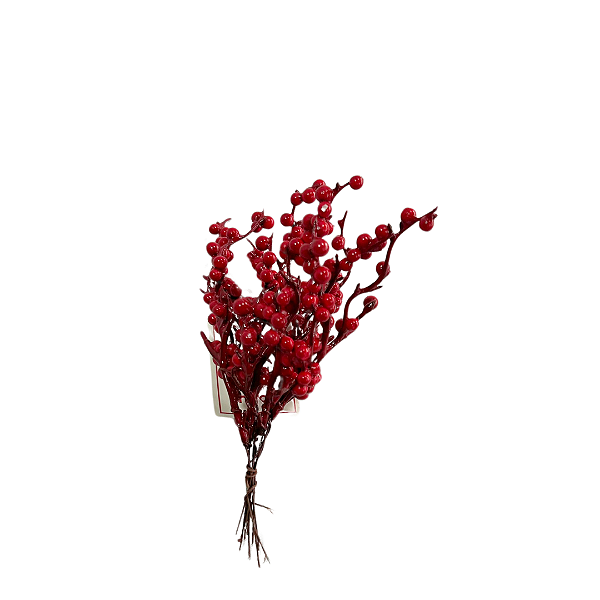 PICK NATAL C/FRUTAS 20cm