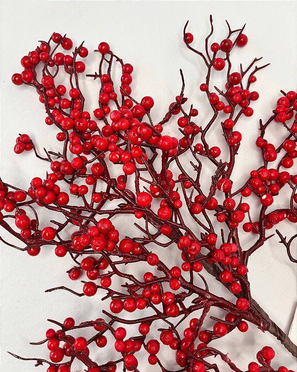 GALHO BERRY VERMELHO 60cm