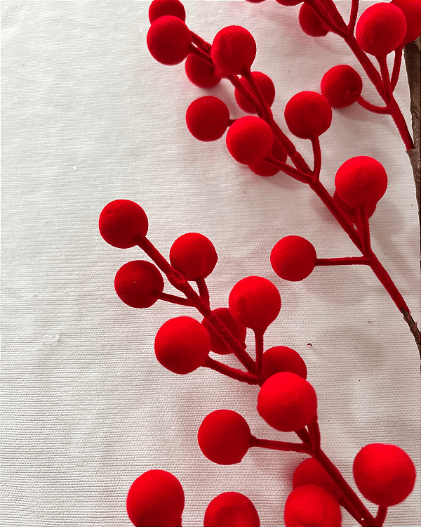 GALHO BERRY VERMELHO 92cm
