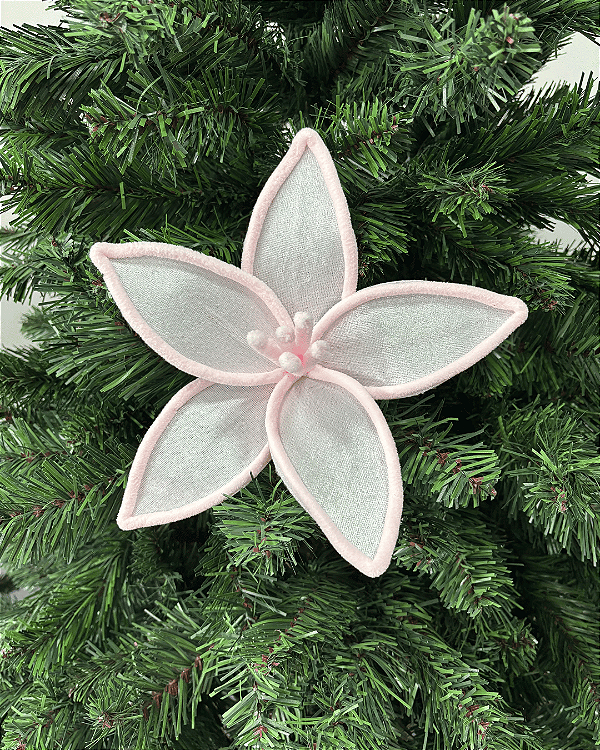 H.BICO PAPAGAIO (BRANCO ROSA) 25cm