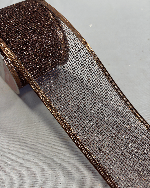 FITA ARAMADA. ARROM GLITTER 6,3CM X 9,14M