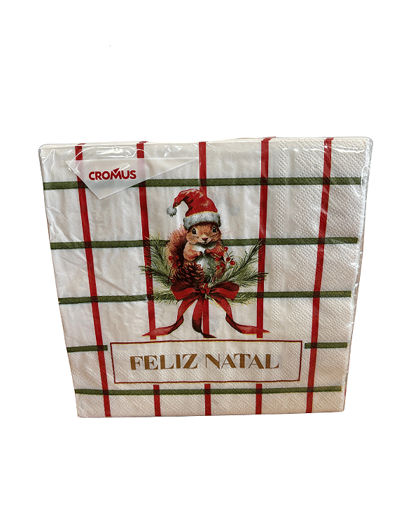 GUARDANAPO ESQUILO/GORRO 33CM