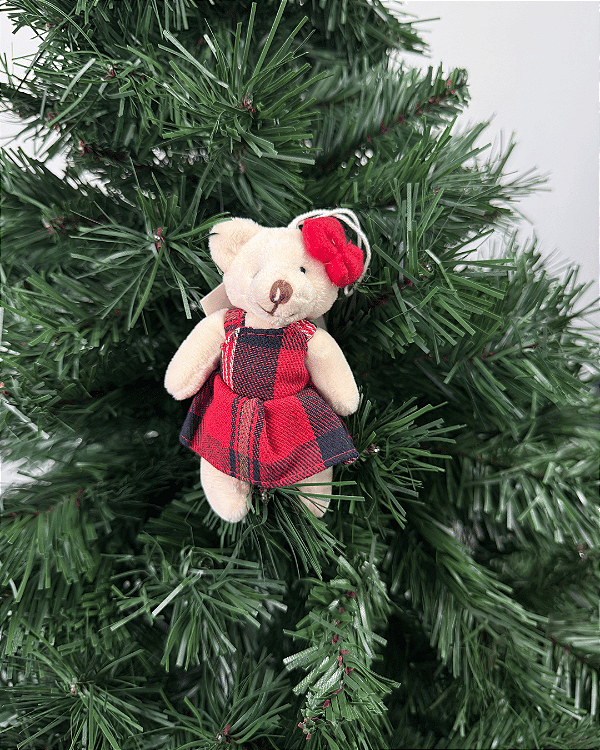 URSO PARA PENDURAR SORTIDO CLARO 10CM C/1 UND