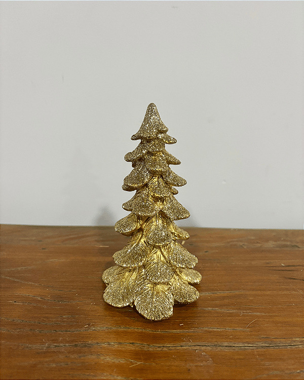 ARVORE DOURADA 20CM