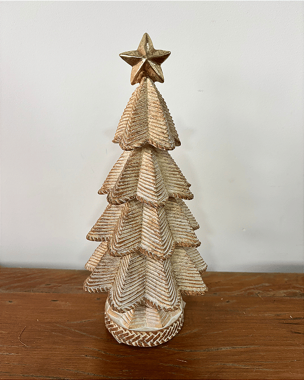 DECORACAO ARVORE ESTRELA TOPO MRR 28cm