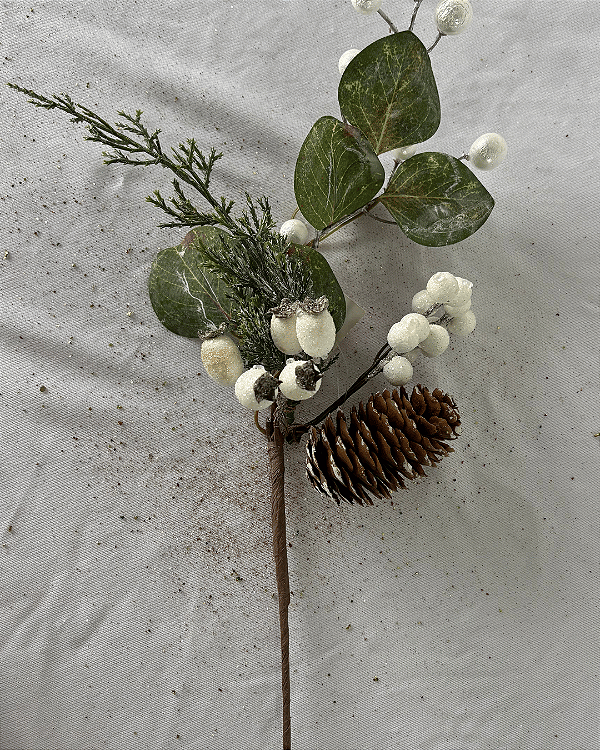 GALHO BERRY NEVADO 25cm