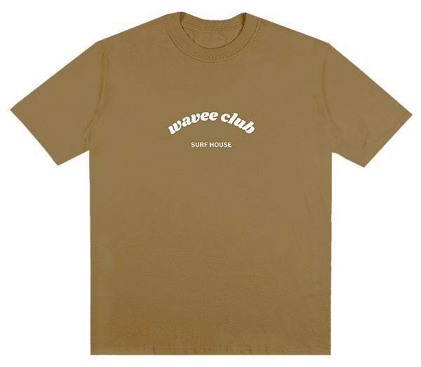 Wavee club T-shirt verde Cáqui