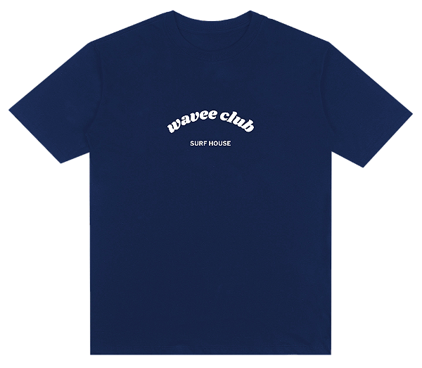 Wavee club T-shirt azul