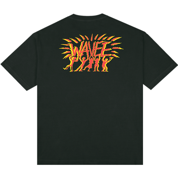 Wavee crew T-shirt verde