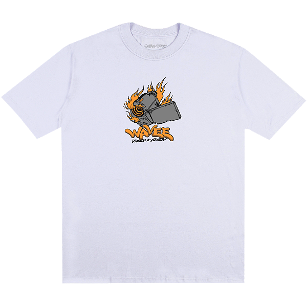 Video crew T-shirt branca