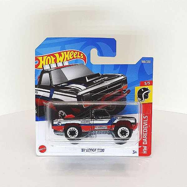 Hot Wheels Dodge D100 1987 - Série Baja Blazers - Boîte Non Ouverte