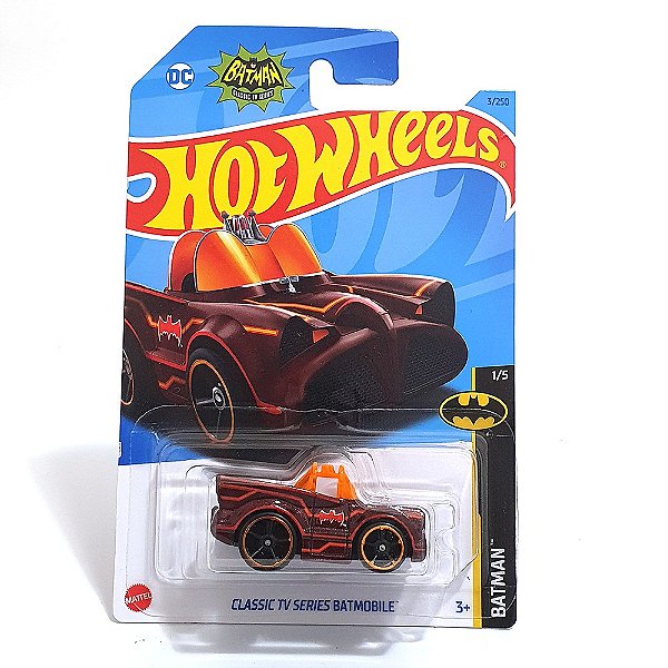 Carrinho Hot Wheels Classic TV Series Batmobile / HKG97 - Mattel